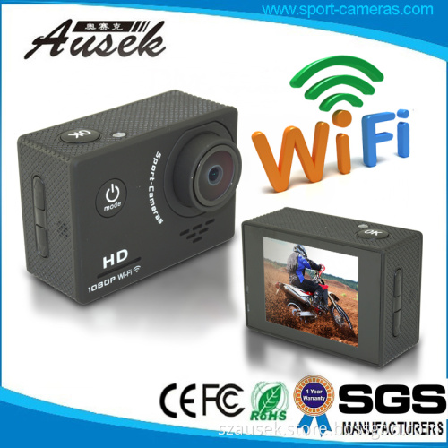 Cheapest full HD sport camera 1080p wifi action camera with underwater 30m can remote control go-pro wifi camera